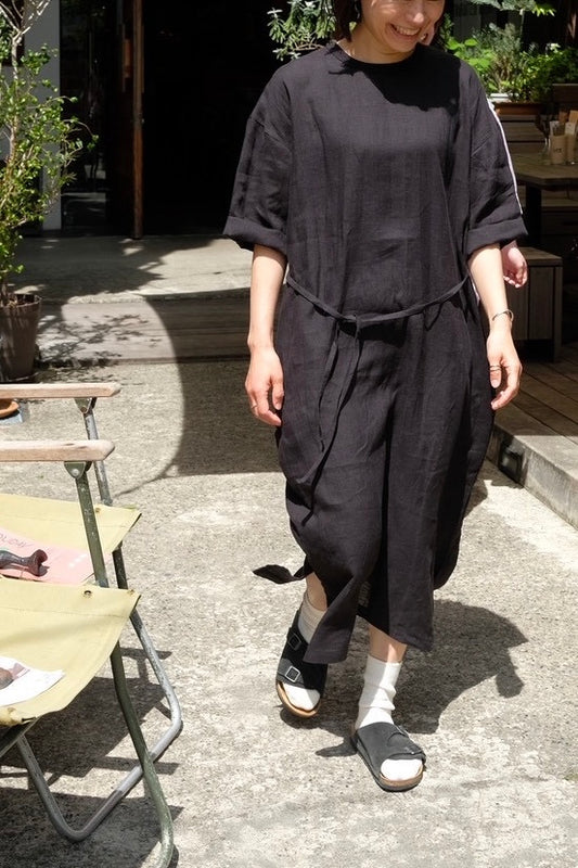 DELICIOUS "LINEN Long Dress" JAMES SPECIAL ORDER