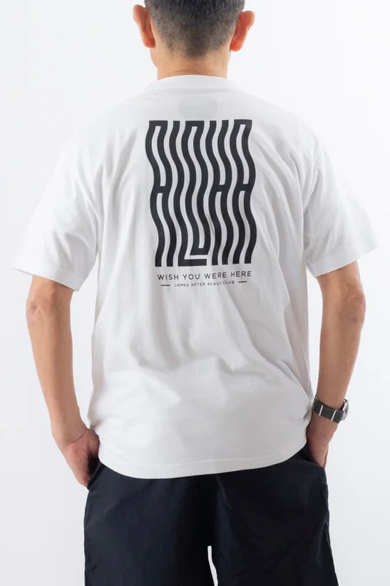 JAMES ABC "ALOHA WAVE Pocket T-shirt"