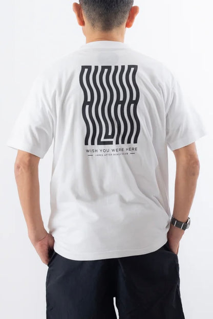 JAMES ABC "ALOHA WAVE Pocket T-shirt"
