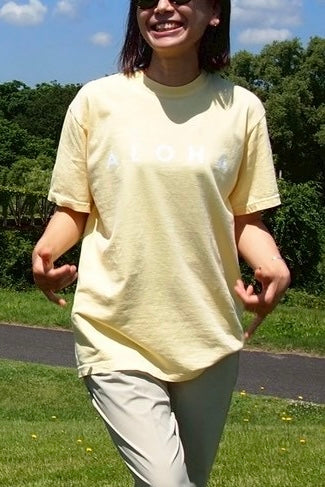 JAMES ABC "Big ALOHA T-shirt"