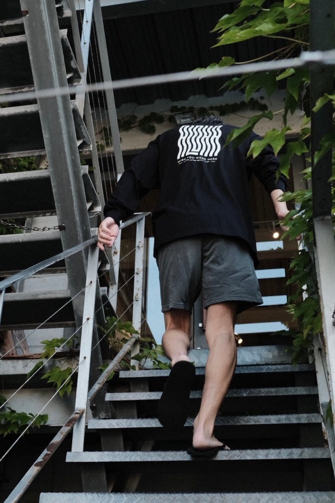 JAMES ABC "ALOHA WAVE L/S T-shirt"