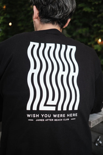 JAMES ABC "ALOHA WAVE L/S T-shirt"