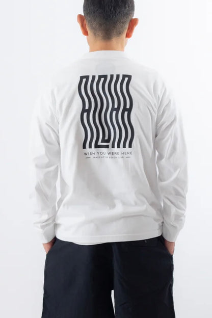 JAMES ABC "ALOHA WAVE L/S T-shirt"