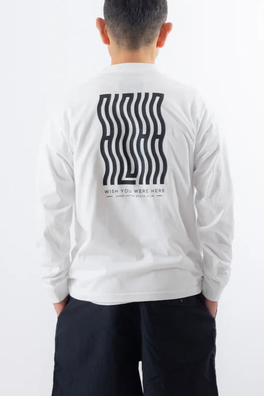 JAMES ABC "ALOHA WAVE L/S T-shirt"