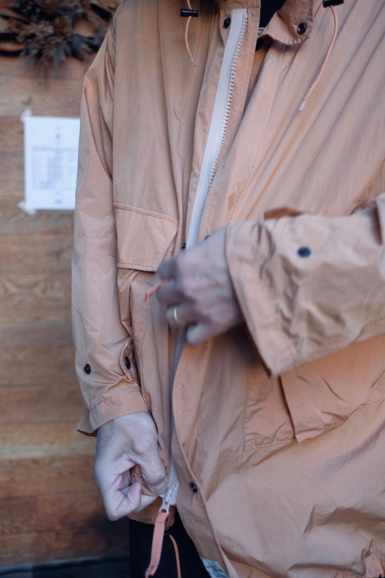 ENDS and MEANS "Travel Half Parka"