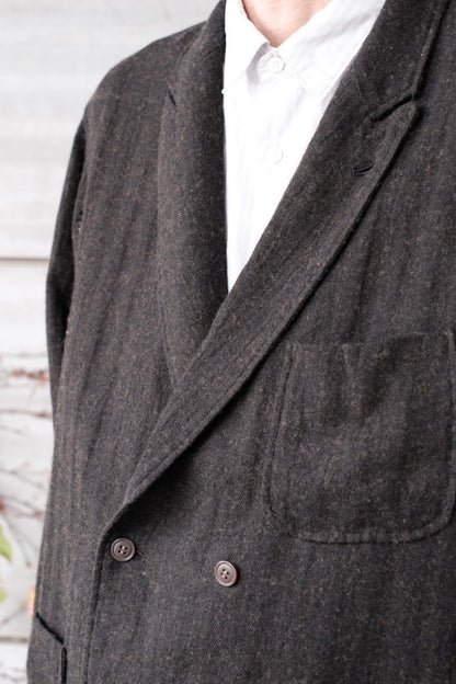 ENDS and MEANS "Double Breasted Work Jacket"