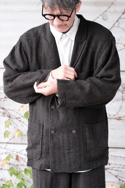 ENDS and MEANS "Double Breasted Work Jacket"