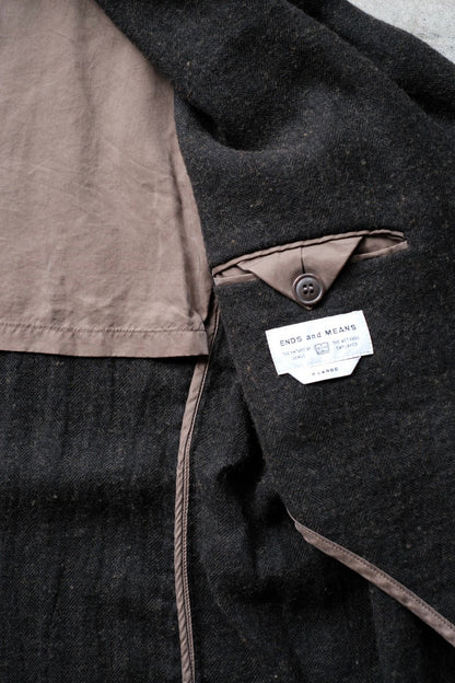 ENDS and MEANS "Double Breasted Work Jacket"