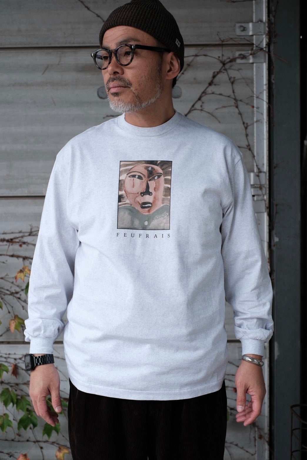 ENDS and MEANS "FEUFRAIS Long Sleeve T-shirt"