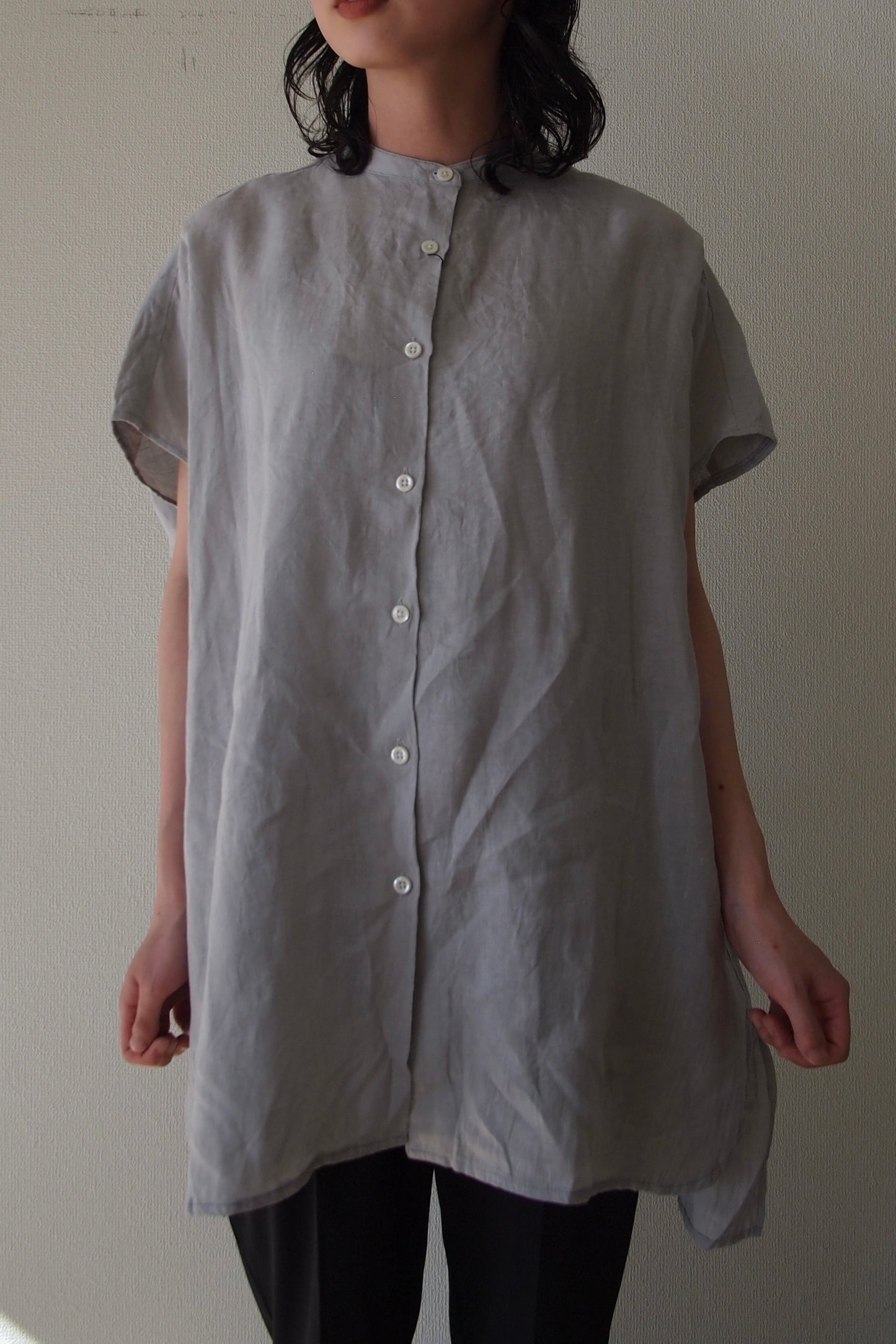 STANDARD SHIRT "No-sleeve Long Shirt"