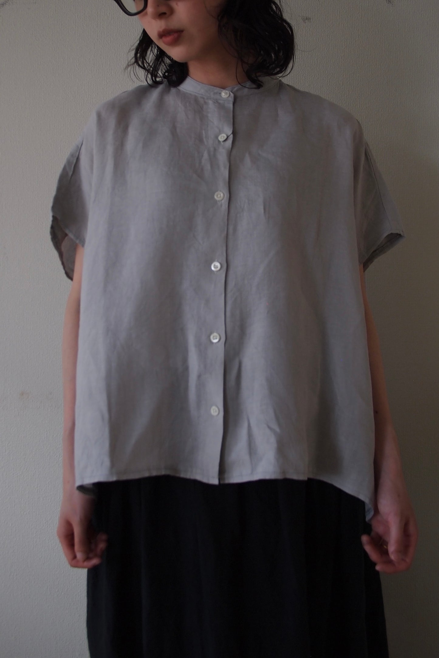 STANDARD SHIRT "No-sleeve Short Shirt"