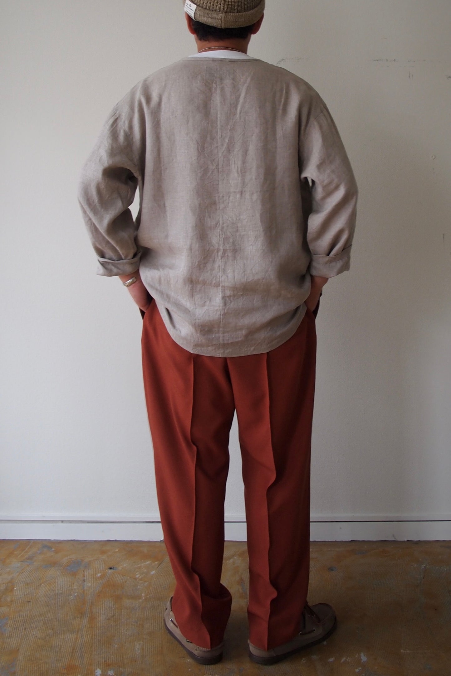 DELICIOUS "Light LINEN Famers Henry" JAMES SPECIAL ORDER