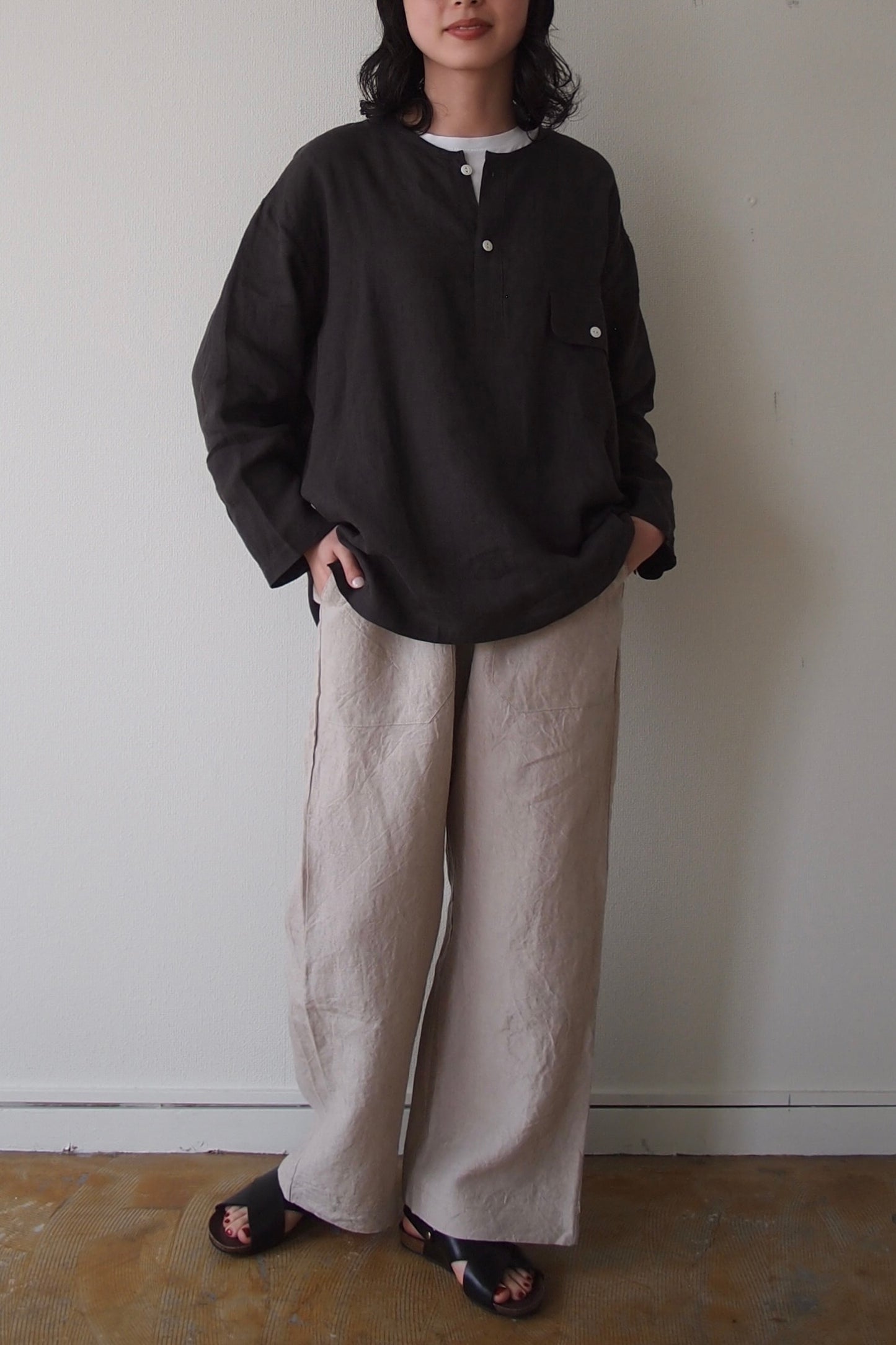 DELICIOUS "Light LINEN Famers Henry" JAMES SPECIAL ORDER