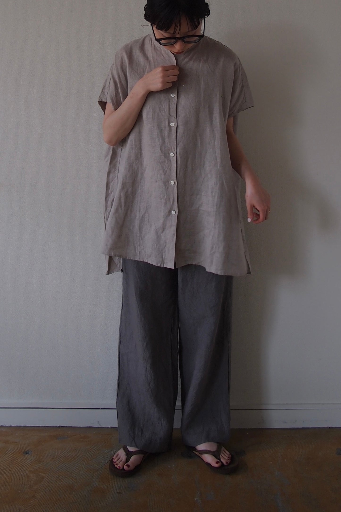 STANDARD SHIRT "No-sleeve Long Shirt" JAMES SPECIAL ORDER