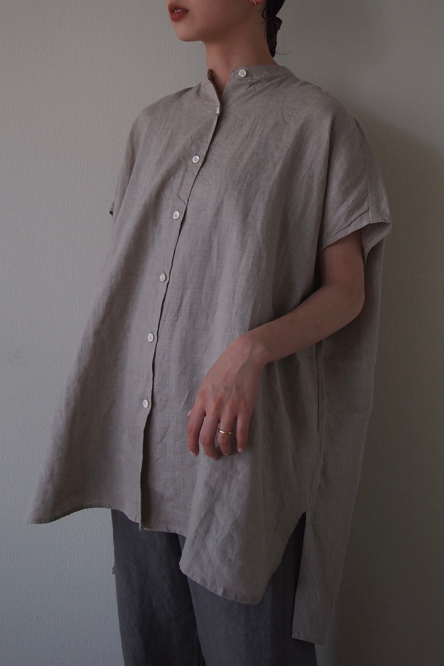 STANDARD SHIRT "No-sleeve Long Shirt" JAMES SPECIAL ORDER