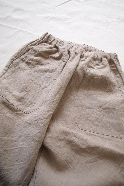 DELICIOUS "LINEN Ladies Wide Pants" JAMES SPECIAL ORDER