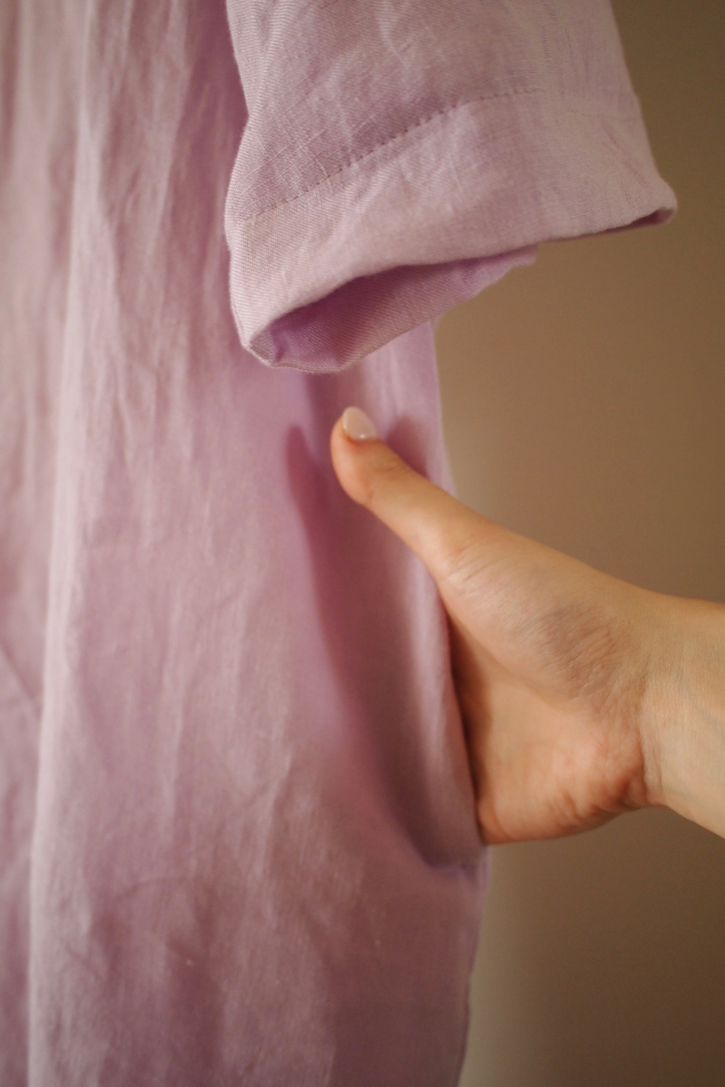 DELICIOUS "LINEN Long Dress" JAMES SPECIAL ORDER