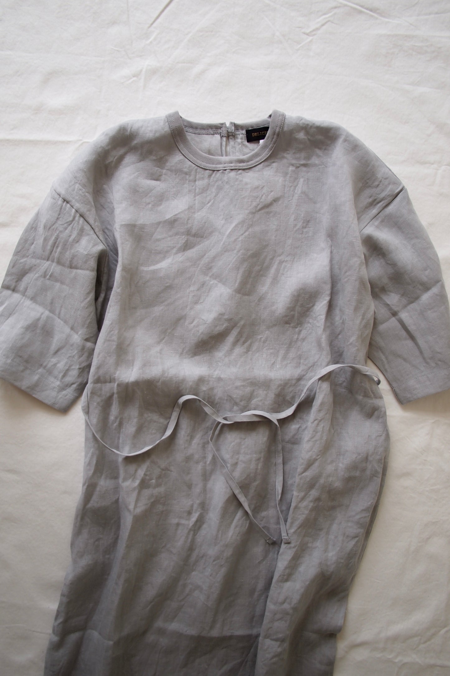 DELICIOUS "LINEN Long Dress" JAMES SPECIAL ORDER