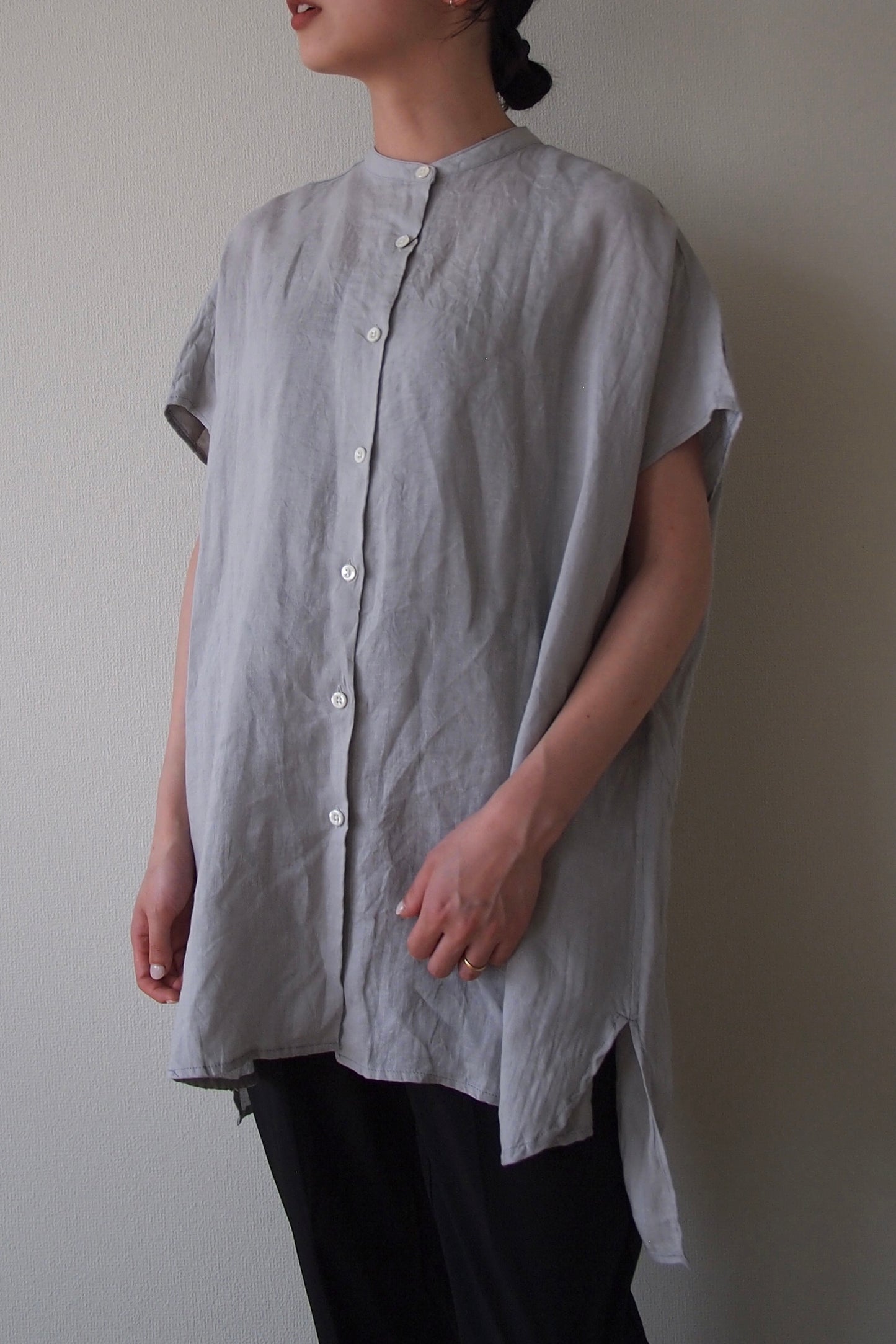 STANDARD SHIRT "No-sleeve Long Shirt"