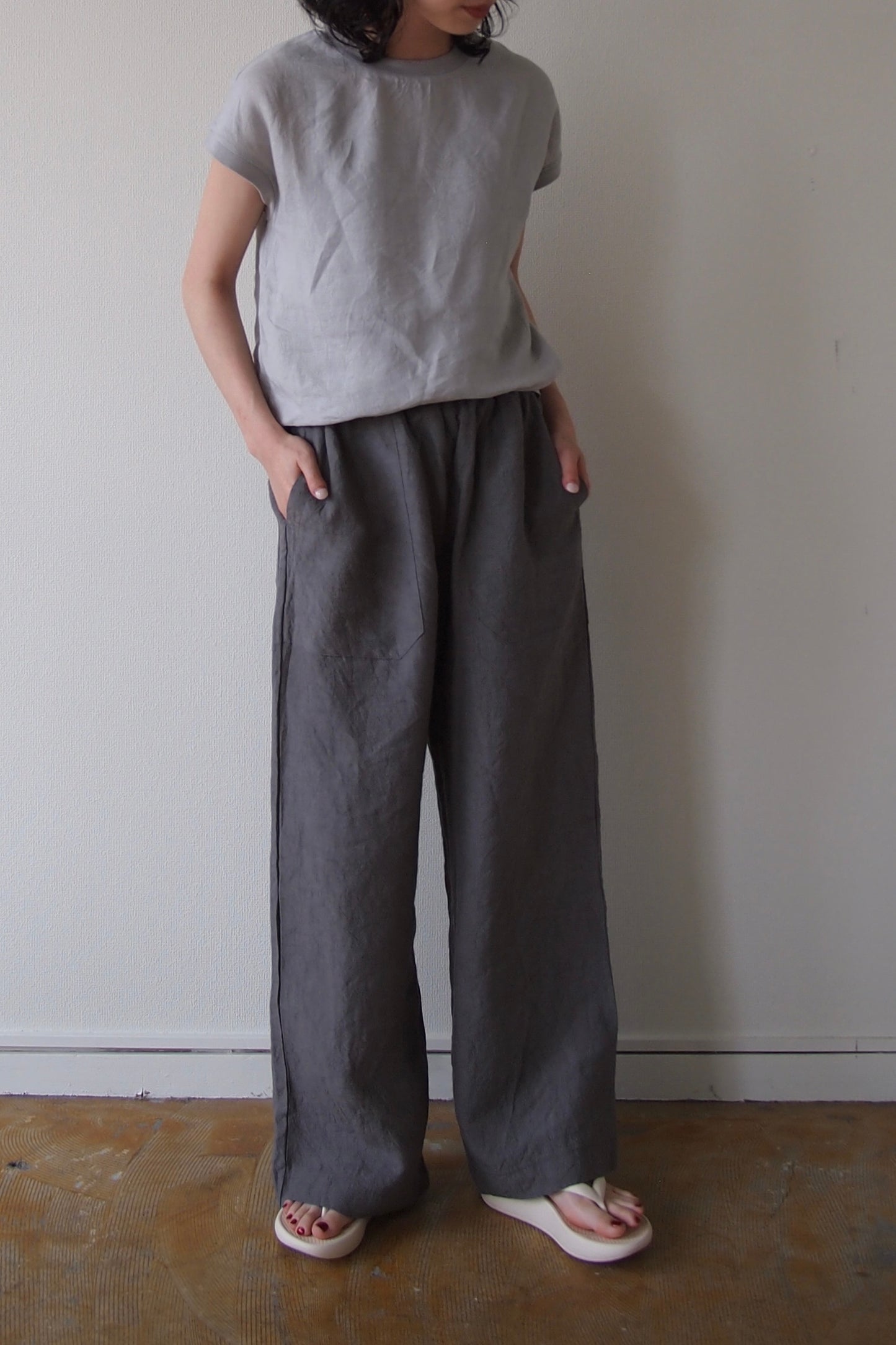 DELICIOUS "LINEN French Sleeve"