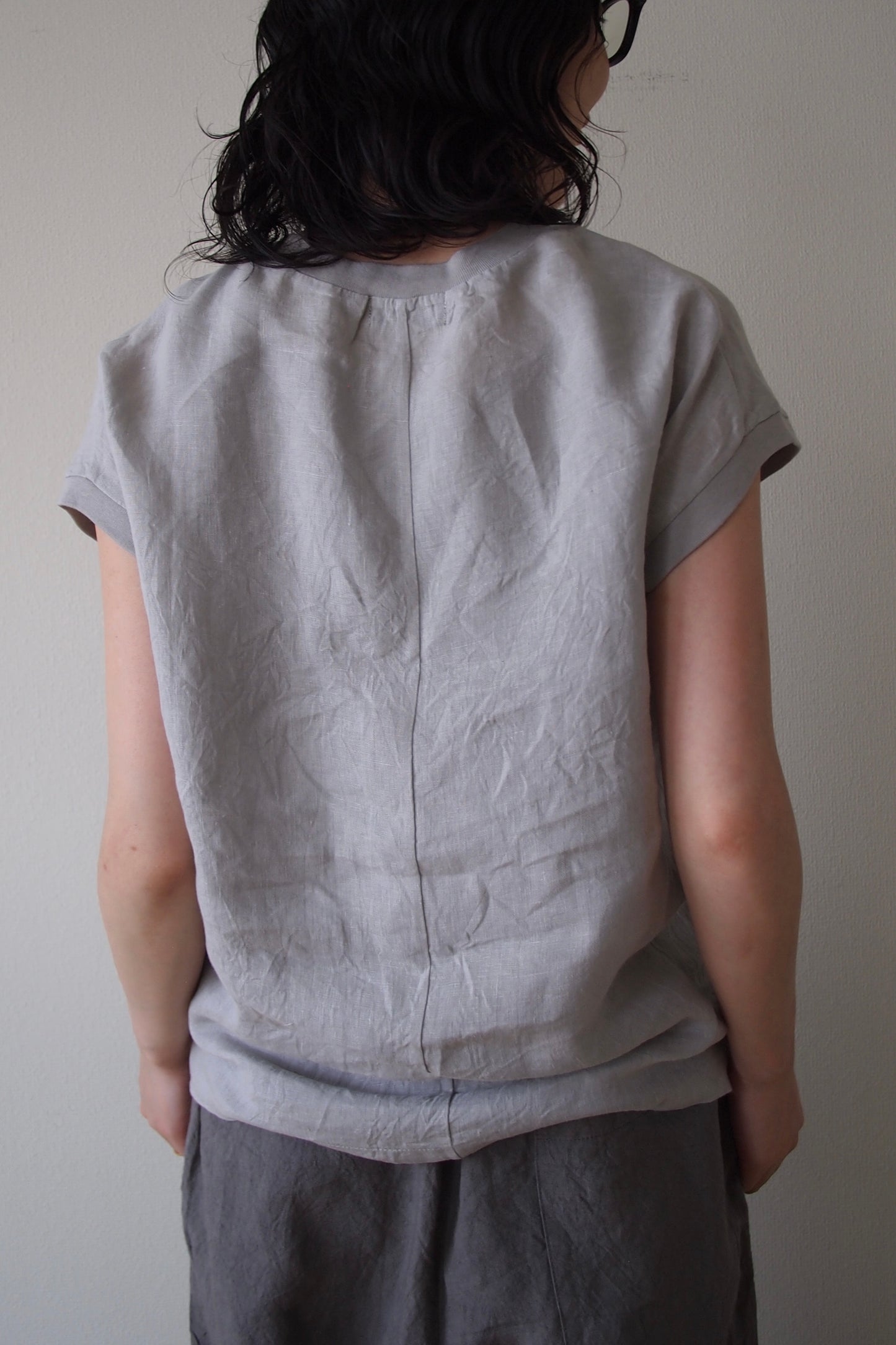 DELICIOUS "LINEN French Sleeve"