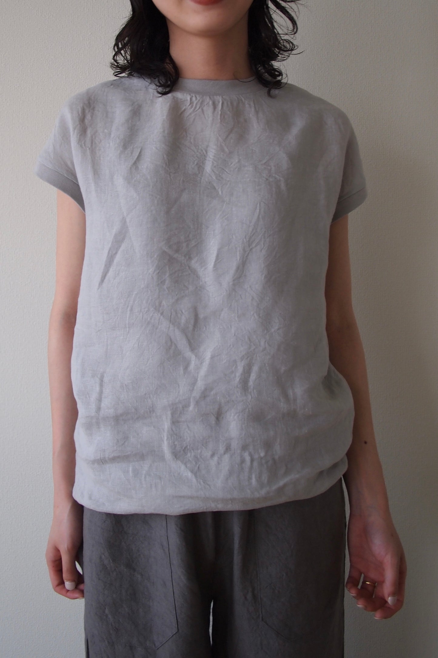 DELICIOUS "LINEN French Sleeve"