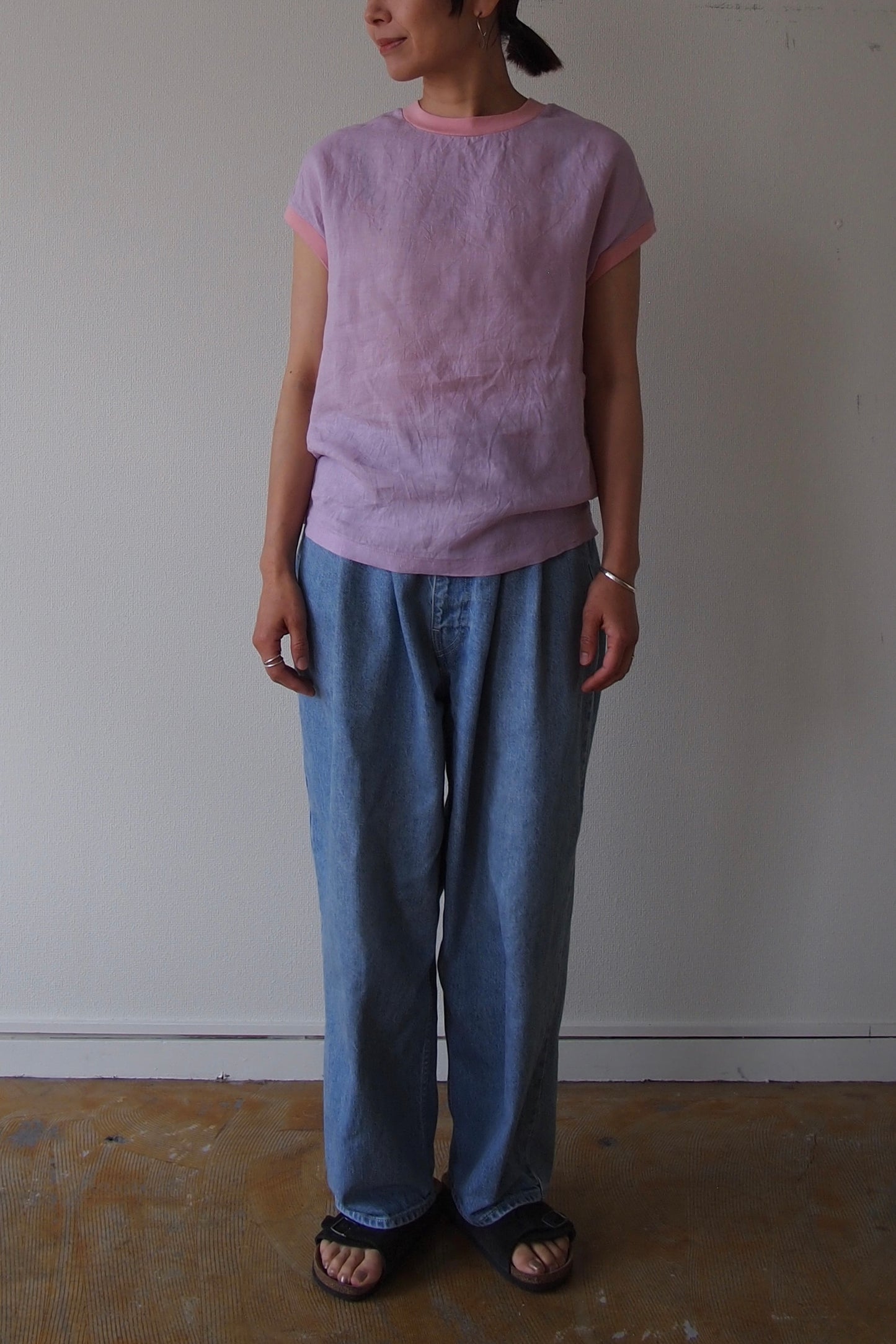 DELICIOUS "LINEN French Sleeve" JAMES SPECIAL ORDER