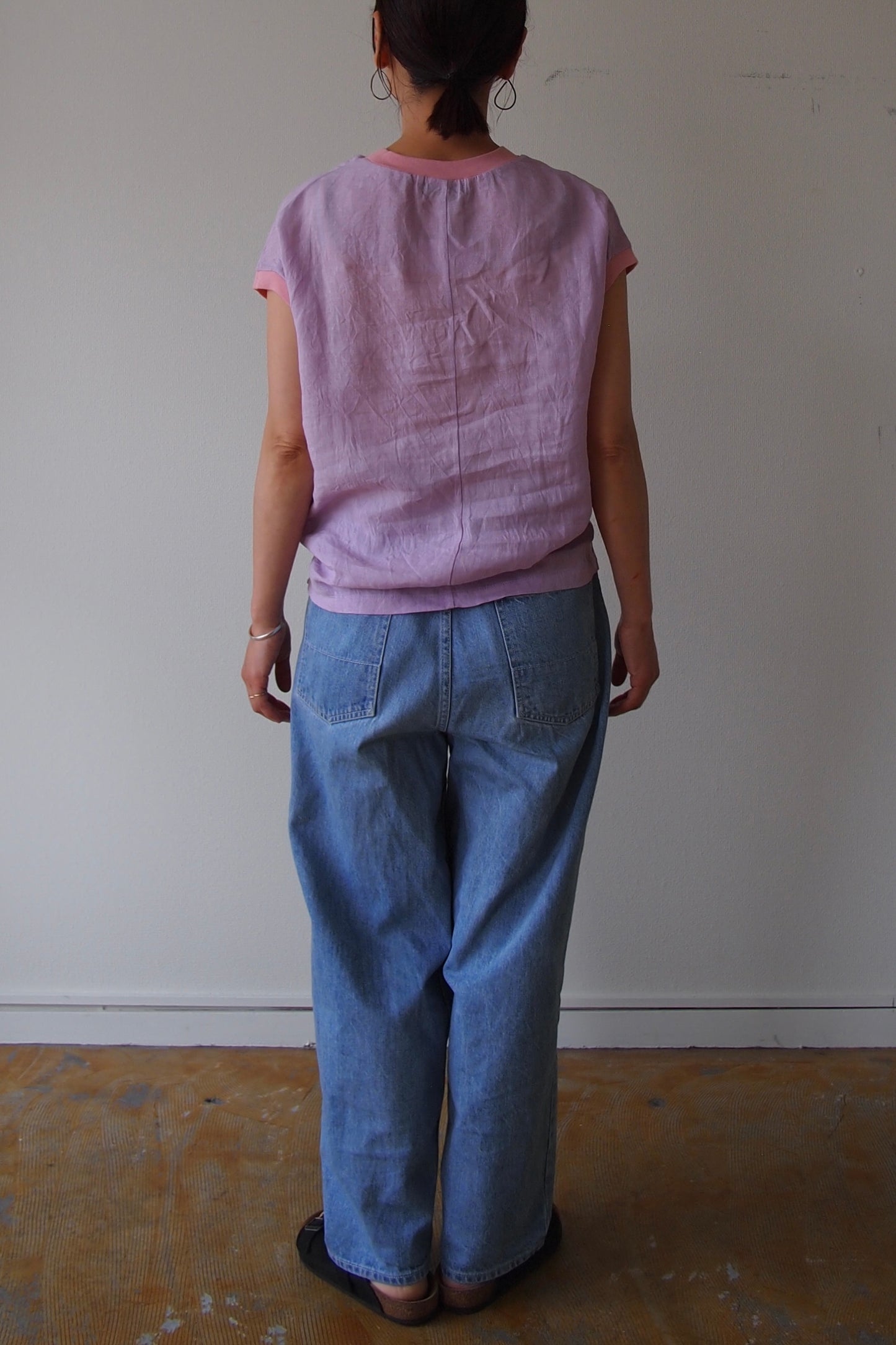 DELICIOUS "LINEN French Sleeve" JAMES SPECIAL ORDER