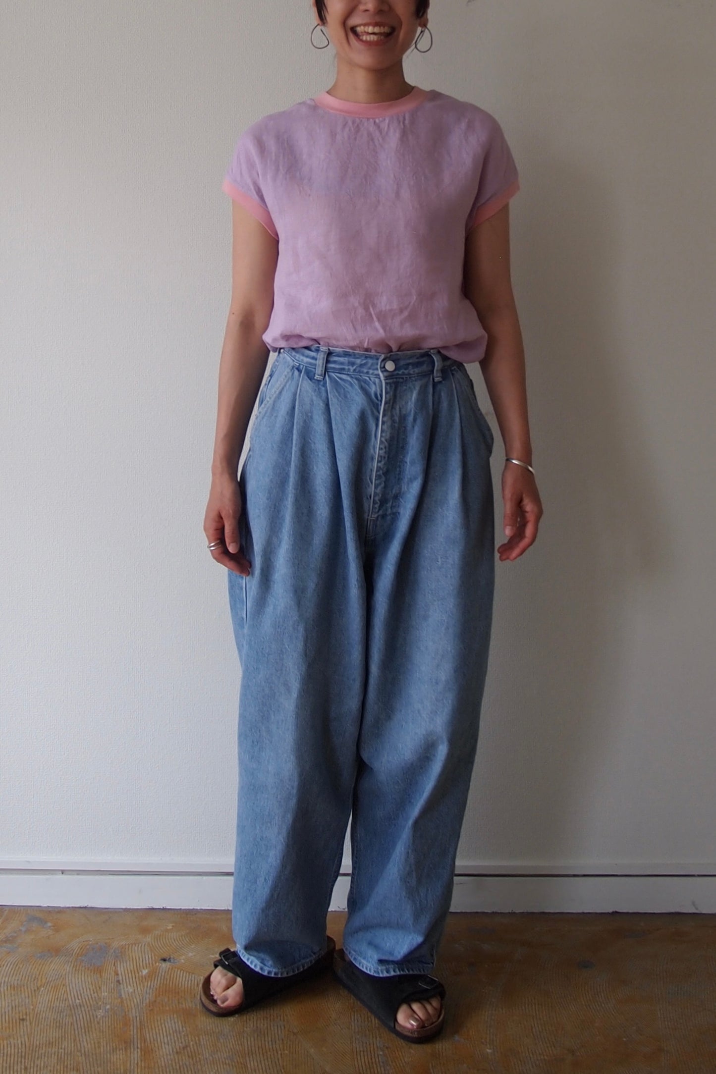 DELICIOUS "LINEN French Sleeve" JAMES SPECIAL ORDER