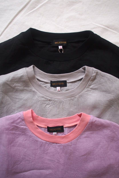 DELICIOUS "LINEN French Sleeve"