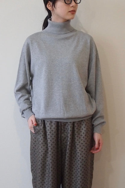 DELICIOUS "Cotton Turtleneck knit"