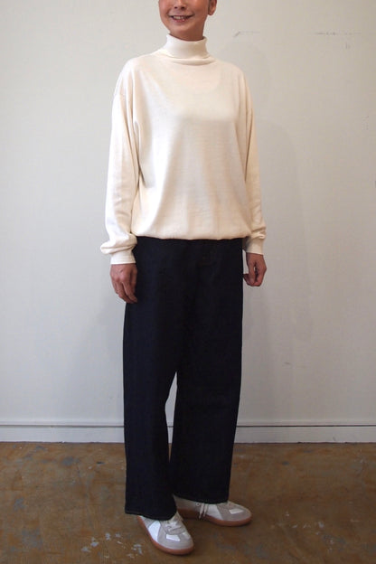 DELICIOUS "Cotton Turtleneck knit"